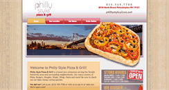Desktop Screenshot of phillystylepizza.net
